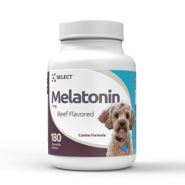1 mg Beef Melatonin K9 Select