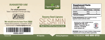 Sesamin (Sesame Seed Lignans)